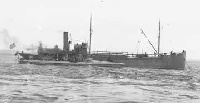 Dampfer Hauk und Torpedoboot
