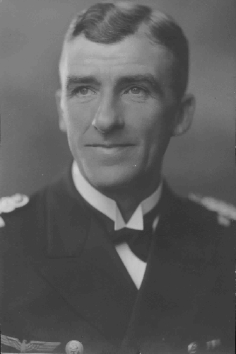 Fregattenkapitn Hans Oscar Wutsdorff, ca. 1938  